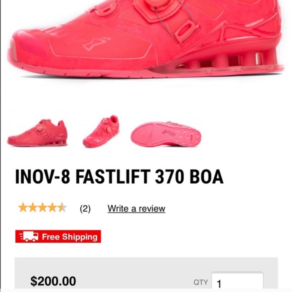 INOV 8 FAST LIFT 370 BOA